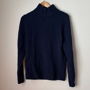 Amazon Essentials Women's Dark Blue Turtleneck Sweater